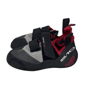 Adidas ASYM 5.10 Climbing Shoes Womens Size 6 Black Red Stealth Rubber BC0945
